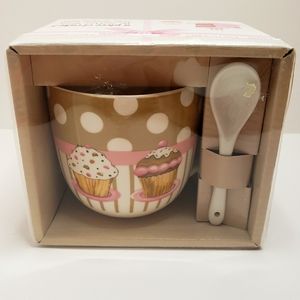 Cake In A Mug - Mug & Spoon Set